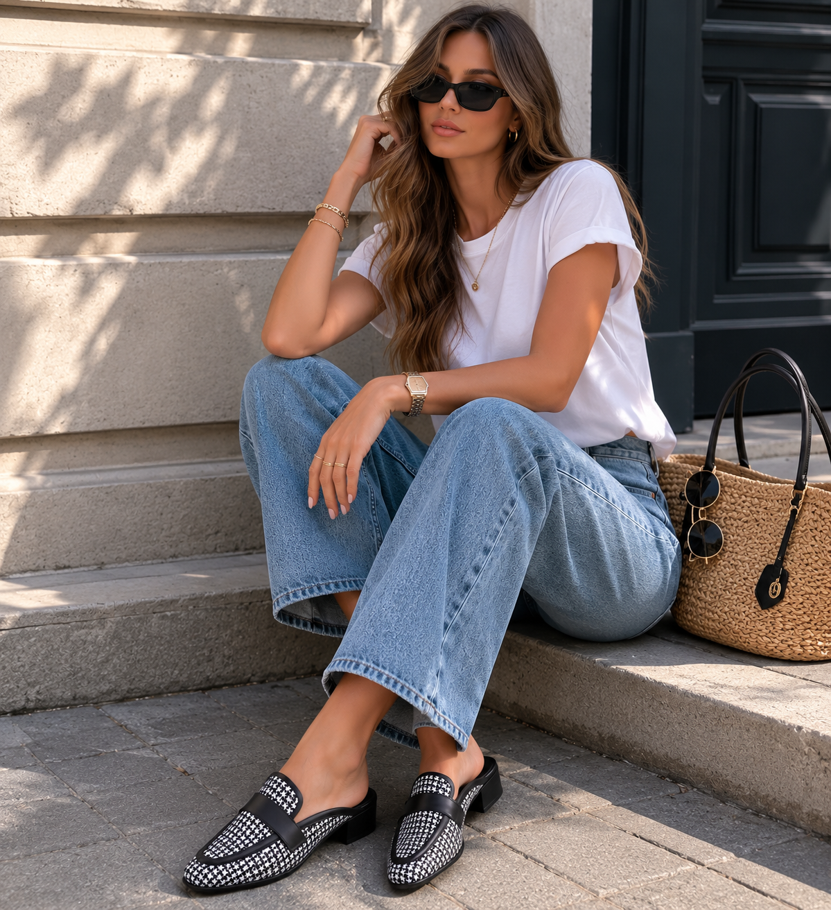 Topflex Aura Weave Mule