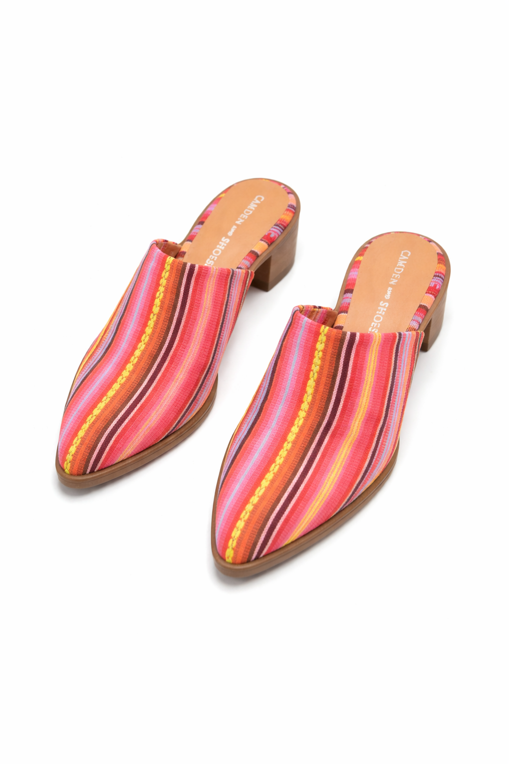 🌈 Sunset Stripe Mule