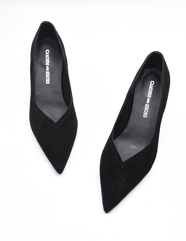 נעל עקב קריסטי