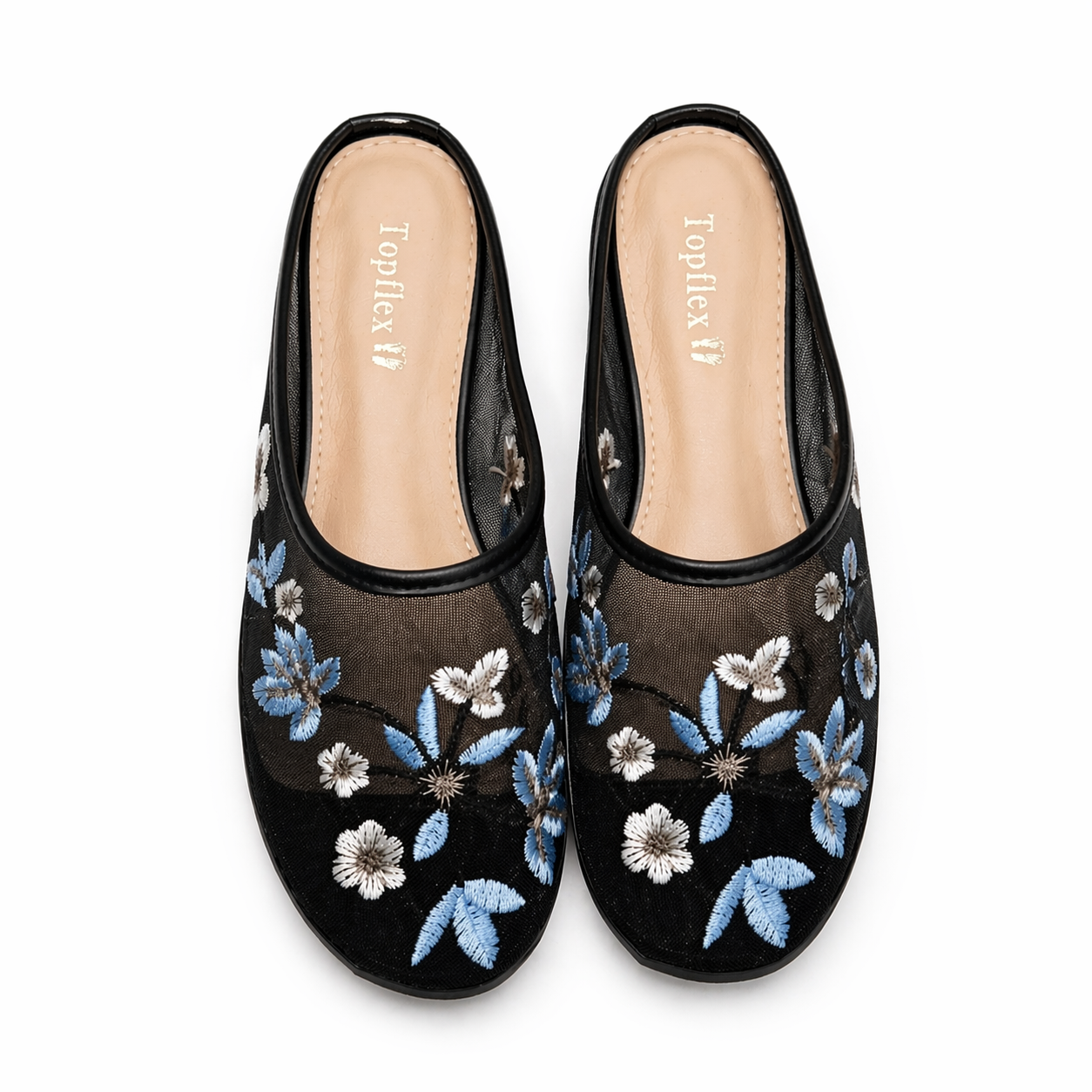 Flora Mesh Mule