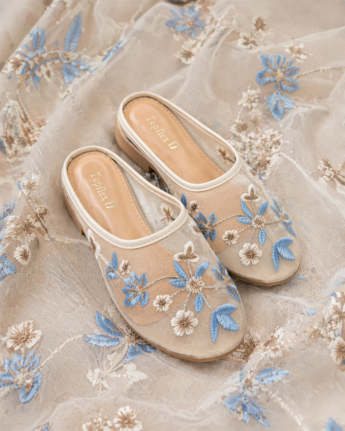 Flora Mesh Mule