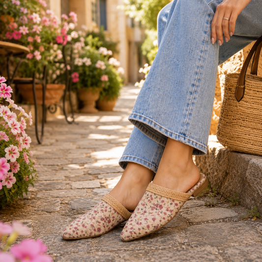 Floral Garden Mule