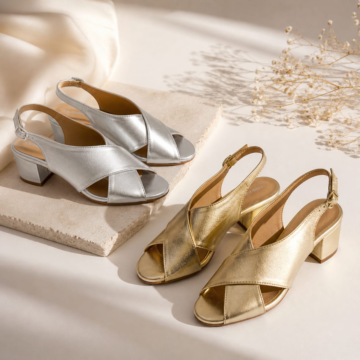 Luna Cross Heel